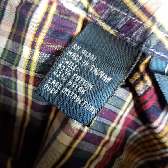 Polo Ralph Lauren Boardshort Adult 38 Swim Shorts Plaid Beach Casual Lightweight - Picture 8 of 8